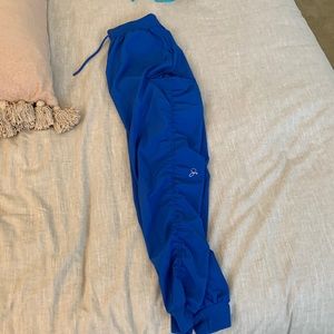 Jaanuu royal blue Jogger Scrub Pants